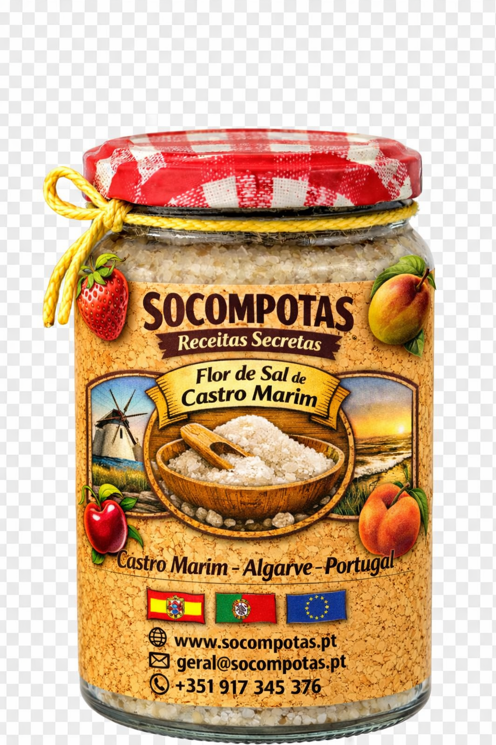 Este frasco é um dos que tem mais impacto e saída por ser sextavado